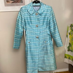 Gorgeous 1960s Blue Striped Jacket